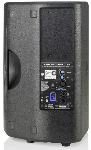 Dynacord D 8A активная акустическая система, 2-полосная, 8"/1", 800Вт пик, макс. SPL 123 дБ (пик), фото 2