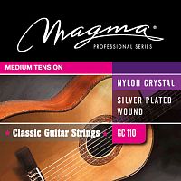 Magma Strings GC110 Струны для классической гитары Серия: Nylon Crystal Silver Plated Wound Обмо