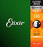 Elixir 15435 NanoWeb струна для бас-гитары 135L