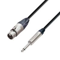 ADAM HALL K5 MFP 0150 микрофонный кабель XLR(F)-6,3 Jack mono, Neutrik, 1,5м