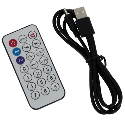 RITMIX SP-850B black 24 Вт, 6,5" + 6,5", Bluetooth 4.2, 50 Гц -18 КГц, FM-радио, RGB-подсветка, AUX, USB, microSD (до 32 Гб, MP3), дисплей: LED, до 6  фото 2