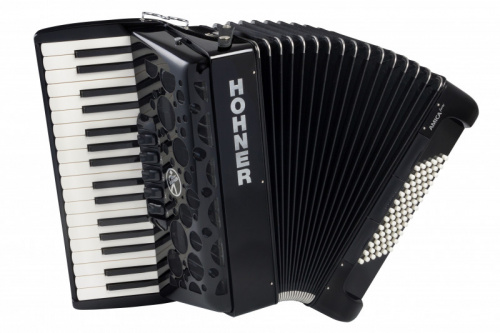HOHNER Amica Forte III 72 black (A38621) концертный аккордеон 3/4, цвет черный