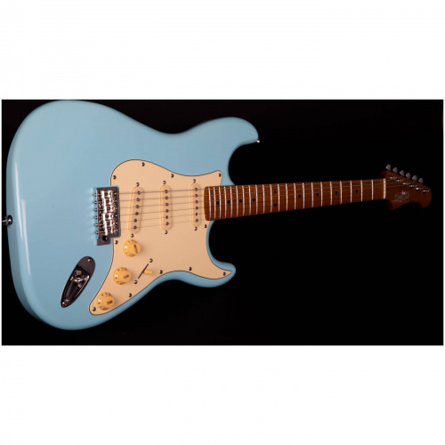 JET JS-300 BL электрогитара, Stratocaster, корпус липа, 22 лада,SSS, tremolo, цвет Sonic blue фото 15