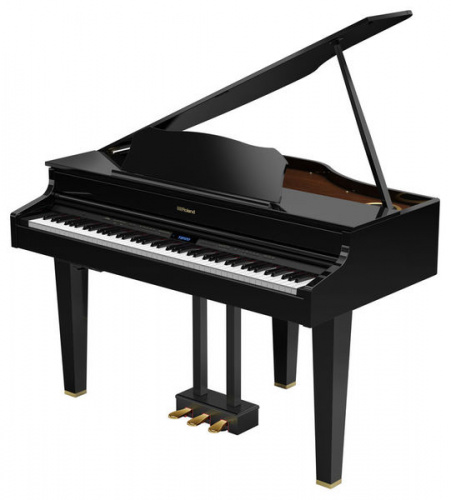 Roland GP607-PE цифровой рояль, 88 клавиш, 384 полифония, 307 тембр, вес 86 кг фото 2