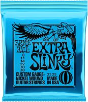 Ernie Ball 2225 струны для эл.гитары Nickel Wound Extra Slinky (8-11-14-22w-30-38)