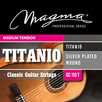 Magma Strings GC110T Струны для классической гитары Серия: Titanio Nylon Silver Plated Wound Обм