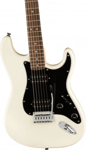 FENDER SQUIER Affinity Stratocaster HH LRL OLW электрогитара, цвет белый фото 6