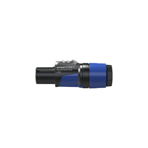 Neutrik NAC3FXXA-W-S кабельный разъем PowerCon, штекер, входной (синий), для кабеля 6-12мм фото 2