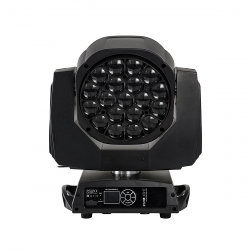 Involight MH FXWASH1912 LED вращающаяся голова 19x15 Вт RGBW 4в1, зум 4°-60° фото 4
