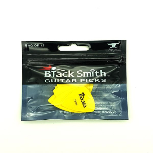 BlackSmith Triangle TAP073YW-M Medium 0.73mm Yellow упаковка медиаторов, delrin, 0.73 мм, 12 шт