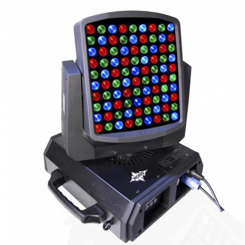 Ross Binary Wash RGB 90x3w Вращающаяся голова светодиодная RGB 90x3Вт, 13 DMX-каналов, 4 режима рабо
