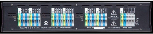 IMLIGHT PD 12-2 (RDM) Блок диммерный цифровой ,12 каналов по 10А, автоматы SCHRACK, дроссели, DMX-5 фото 2