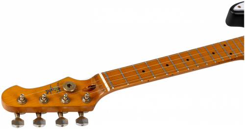 FLIGHT Pathfinder Tenor BK Relic электроукулеле, стратокастер, тенор, чехол фото 7
