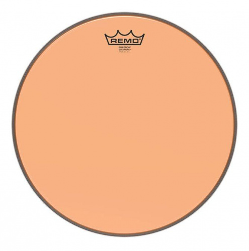 Remo BE-0310-CT-OG 10 Emperor Colortone, пластик для барабана прозрачный, двойной, оранжевый