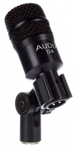 Audix D4 Инструментальный динамический микрофон, гиперкардиоида, для ударных и перкуссии фото 3
