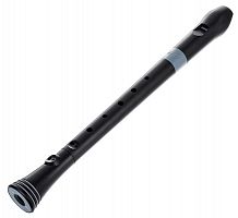 NUVO Recorder Black блок-флейта сопрано, строй - С, барочная система, материал - АБС пластик, цвет - чёрный, чехол в комплекте