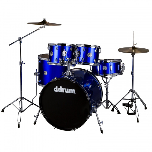 DDRUM D2 522 CB ударная установка, цвет Cobalt Blue, 10"-12"-16"-22", 14х6.5" фото 2