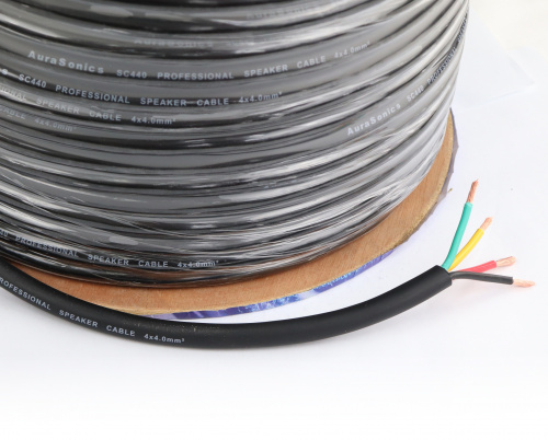 AuraSonics SC440 акустический кабель 4x4мм 12мм фото 2