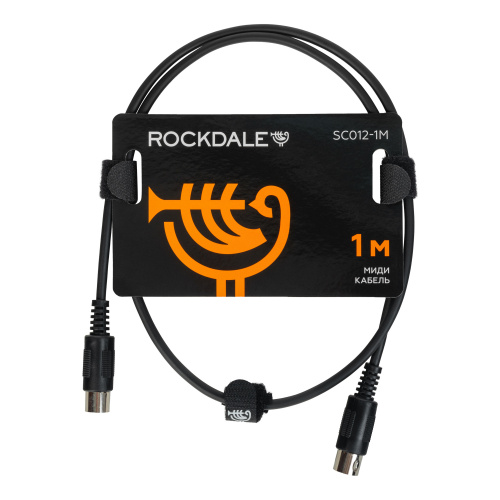 ROCKDALE SC012-1M миди кабель c пластиковыми разъемами (1м), 5 pin