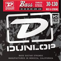 Dunlop DBS30130 струны для 6-ти струнной бас гитары сталь 30-130