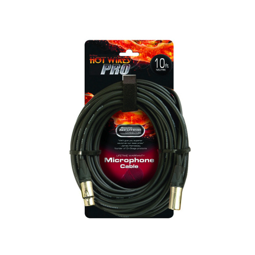 OnStage MC-10NN микрофонный кабель XLR — XLR ( Neutrik) длина 3.05м.