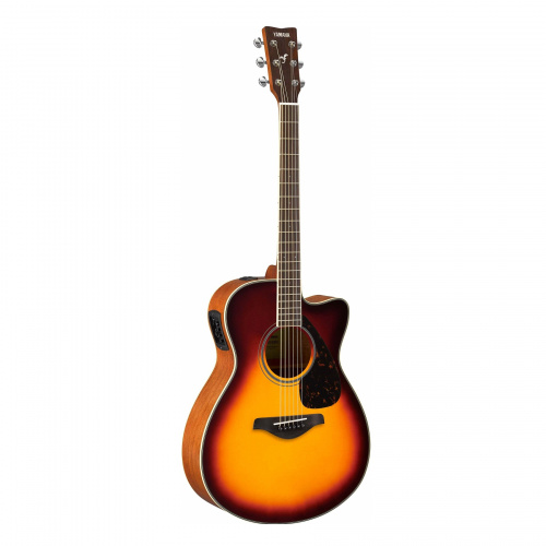 YAMAHA FSX820C BS электроакустическая гитара, цвет санбёрст