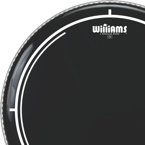 WILLIAMS WB2-7MIL-12 Double Ply Black Oil Target Series 12' 7-MIL двухслойный пластик для тома прозрачный