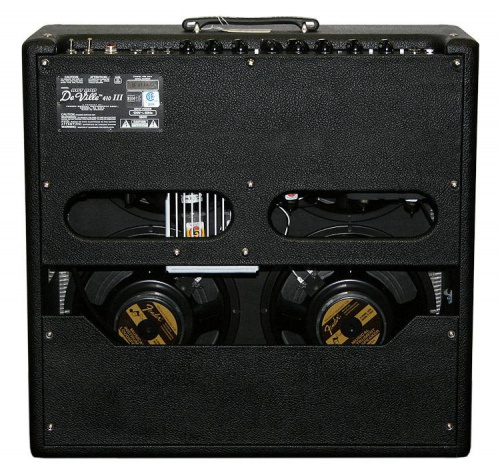 FENDER HOT ROD DEVILLE III 410 гитарный ламповый комбо, 60Вт (4 или 8 Ом), 2 - 6L6 (out), 2-кнопочный футсвитч, 3 канала фото 3