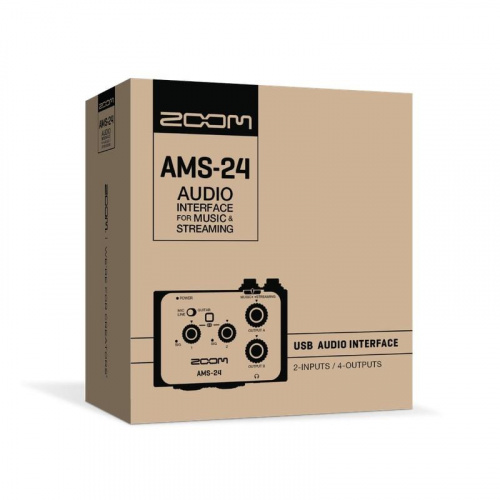 Zoom AMS-24 - Аудиоинтерфейс для музыки и стриминга фото 11