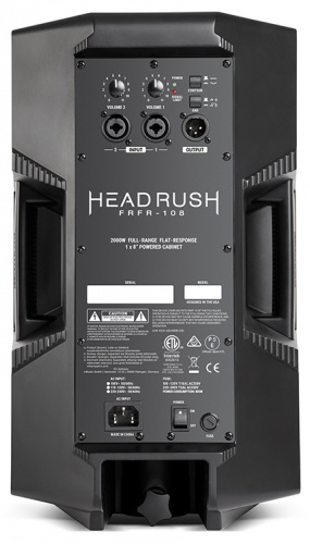 HEADRUSH FRFR108 мониторная система для моделирующих процессоров эффектов, динамики 1х8' и 1х1.4', 2000 Ватт пик фото 2