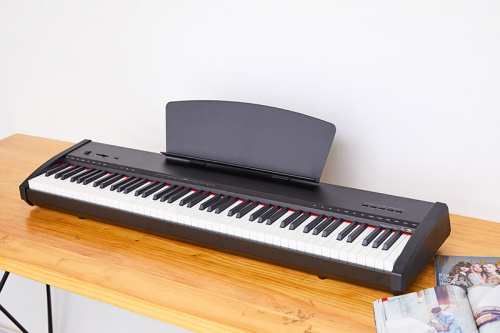 Sai Piano P-9BT-BK Пианино цифровое, 88 клавиш, молоточковая механика, 8+130 тембров, 64 голосая полифония, хорус, реверберация, фото 2