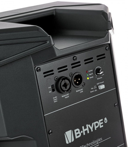 dB Technologies B-Hype 8 активная акустическая система, 260 Вт, 120 dB, 8"/1", пластик фото 3