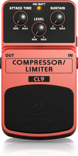 Behringer CL9 COMPRESSOR/LIMITER педаль эффектов динамической обработки (классический компрессор-лимитер) фото 2