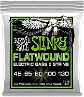 Ernie Ball 2816 струны для 5-cтр. бас-гитары Regular Slinky Flatwound Cobalt (45-65-80-100-130)