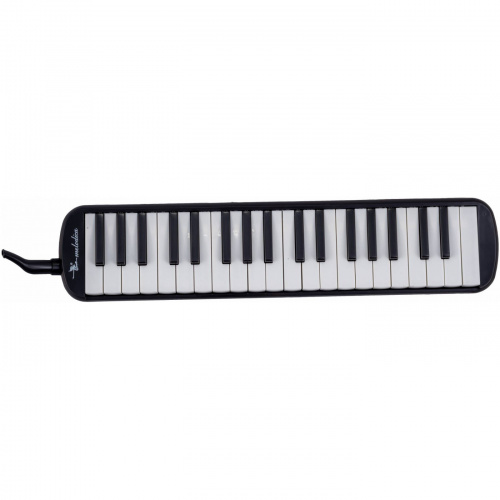 SWAN SW37J-1-BK мелодика духовая клавишная 37 клавиш, цвет черный, мягкий чехол фото 2