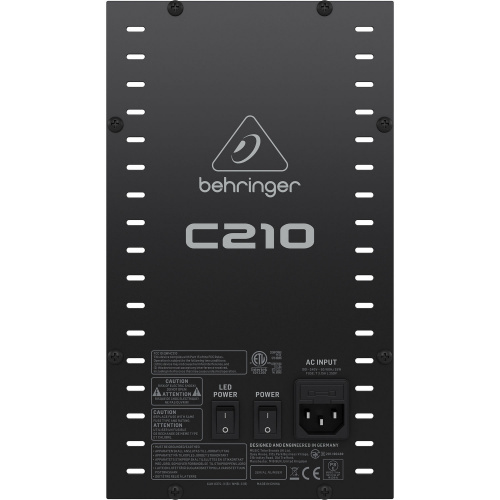 BEHRINGER C210 портативный комплект из сабвуфера 8' и сателлита 4x2,5', 200 Вт. Bluetooth, пульт ДУ, MP3-плеер, микшер фото 4