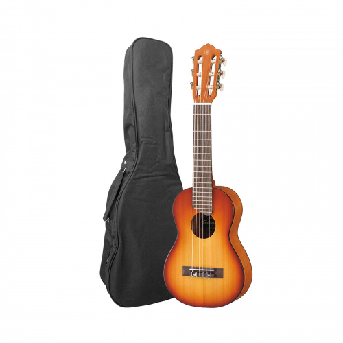 Yamaha GL1 TBS классическая гитара малого размера(433 мм)с нейл. струнами,Гиталеле, цвет санберст фото 3