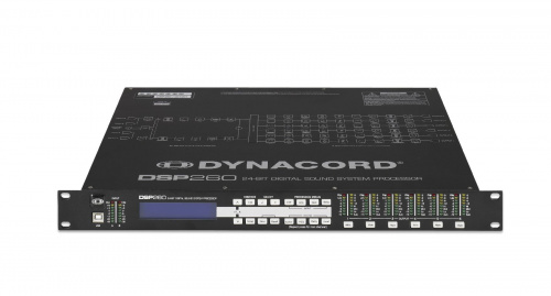 Dynacord DSP 260 системный процессор, 2 IN / 6 OUT, AES/EBU in, USB интерфейс для подключения к PC фото 2