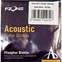 FZONE AT101 струны для акустической гитары, 10,14 сталь, 23,30,39,47 фосфор бронза, калибр10-47