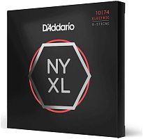 D'Addario NYXL1074 струны для восьмиструнной электрогитары, 10-74