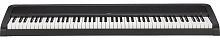 KORG B2-WH цифровое пианино, взвешенная клавиатура, 12 тембров, педаль, адаптер питания в комплекте, цвет черный, полифония 120