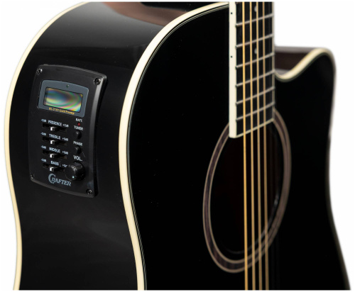 CRAFTER HD-250 CE/BK Гитара электроакустическая фото 2
