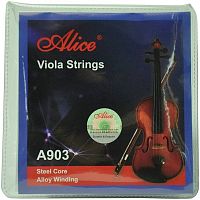 ALICE A903 Струны для альта 4/4 Основа: сталь, Обмотка: никелированная посеребренная