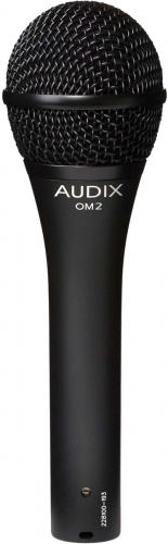 Audix OM2S Вокальный динамический микрофон с кнопкой отключения, гиперкардиоида