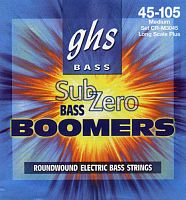 GHS STRINGS CR-M3045 SUB-ZEROT BOOMERS набор струн для бас-гитары, никелированная сталь, 045-105