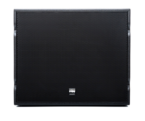 Echo Acoustic EM118SP Активный сабвуфер 18", DSP 32Bit/192kHz, 1200Вт, 132дБ, 16хМ10, резьба М20