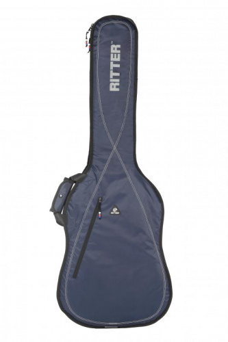 Ritter RGP2-B/BLW Чехол для бас-гитары, защитное уплотнение 10мм+5мм, цвет синий BLW