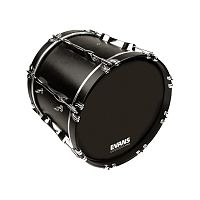 EVANS BD18MX2B MX2 Black Bass пластик для маршевого бас барабана 18', двуслойный, черный
