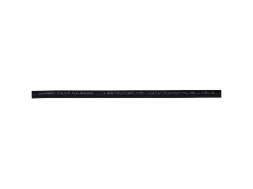 Mogami 2893-00 микрофонный кабель QUAD 4,8 мм. чёрный фото 2