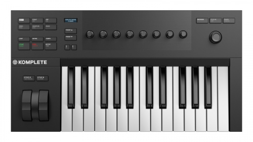 Native Instruments KOMPLETE KONTROL A25 25 клавишная полувзвешенная динамическая MIDI клавиатура, 8 фото 2